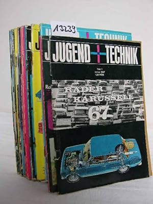 Jugend und Technik 15. Jahrgang 1967 Hefte: 1, 2, 3, 4, 5, 6, 7, 8, 9, 10, 11, 12 (Januar, Februa...