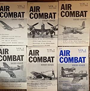 Air Combat 1939-1945 Volumes 1-6 1968 six volume set