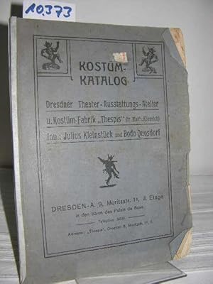 Kostüm-Katalog Dresdner Theater-Ausstattungs-Atelierund Kostüm-Fabrik "Thespis" (fr. Math. Klemic...