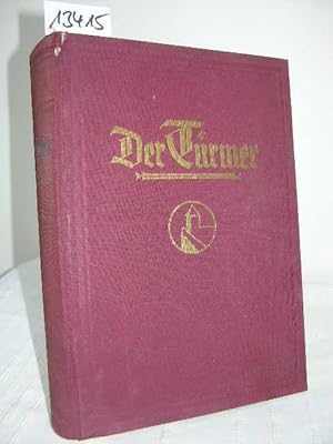 Der Türmer, Deutsche Monatshefte, Die Bergstadt, Konvolut/Sammlung 38 Jahrgang 1935-36 Erster Ban...