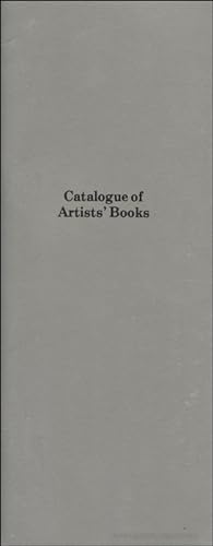 Image du vendeur pour Catalogue of Artists' Books mis en vente par Specific Object / David Platzker