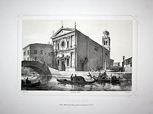 Bild des Verkufers fr S. Sebastiano" - San Sebastiano chiesa church Kirche Venezia Venedig Venice zum Verkauf von Antiquariat Steffen Vlkel GmbH