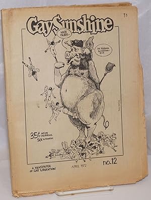 Immagine del venditore per Gay Sunshine; a newspaper of gay liberation, #12 April 1972; Kinks "Lola" centerfold venduto da Bolerium Books Inc.