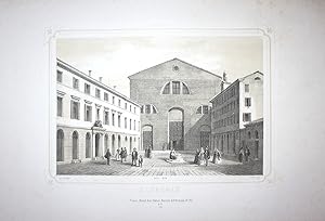 Bild des Verkufers fr S. Lorenzo" - San Lorenzo chiesa church Kirche Venezia Venedig Venice zum Verkauf von Antiquariat Steffen Vlkel GmbH