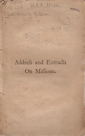 An Address of the General Association of Connecticut, To The District Associations on the Subject...