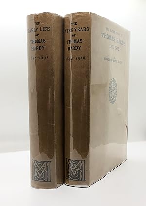 Image du vendeur pour The Early Life of Thomas Hardy, 1840-1891; Compiled Largely From Contemporary Notes, Letters, Diaries and Biographical Memoranda, As Well As From Oral Oral Information in Conversations Extended Over Many Years & The Later Years of Thomas Hardy, 1892-1928 [Complete in Two Volumes] mis en vente par Black's Fine Books & Manuscripts