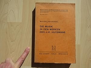 Die Musik in der Werken des J.-K. Huysmans. Münchner Romanistische Arbeiten, Achtes Heft.