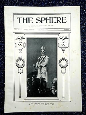 The Sphere, Vol IV, No 56. February 16, 1901 An Illustrated Newspaper for the Home. includes Germ...