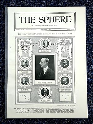 The Sphere, Vol IV, No 50. January 5, 1901 An Illustrated Newspaper for the Home. includes Austra...