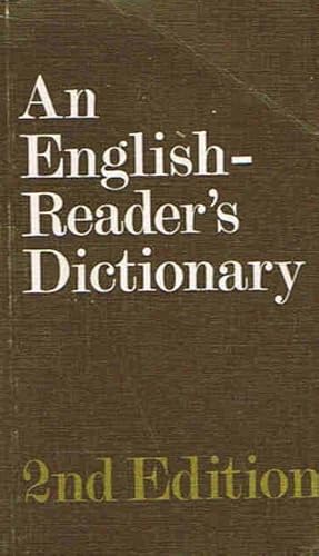 Seller image for AN ENGLISH ? READER?S DICTIONARY for sale by Librera Torren de Rueda