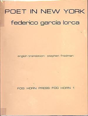 Seller image for Poet in New York: Federico Garcio Lorca for sale by Back of Beyond Books WH