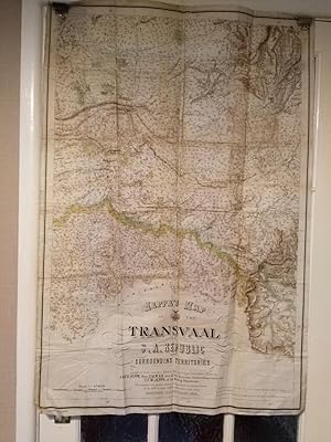 Jeppe's Map of the Transvaal or S.A. Republic and Surrounding Territories