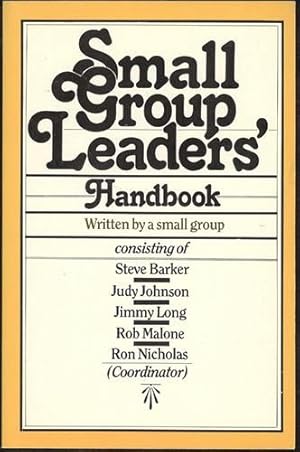 Small Group Leaders Handbook