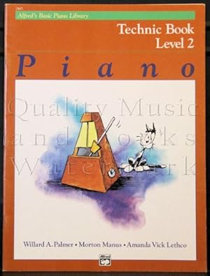 Alfred's Basic Piano Library: Technic Book 2 Number 2465 (Revised Edition)