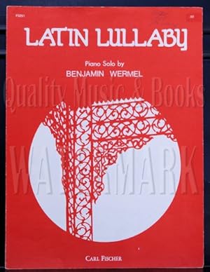 Latin Lullaby Piano Solo Sheet Music