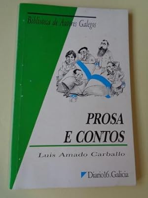 Bild des Verkufers fr Prosa e contos zum Verkauf von GALLAECIA LIBROS