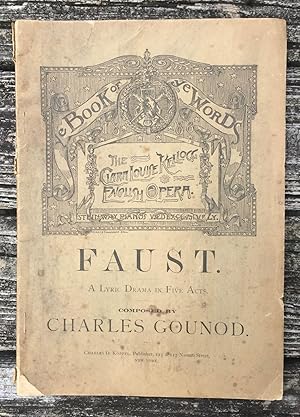 Faust: A Lyric Drama in Five Acts