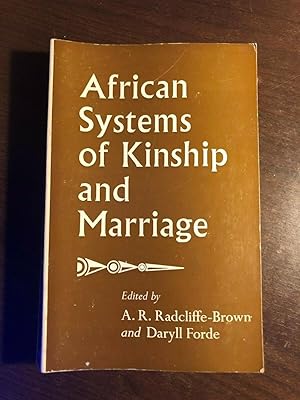 Seller image for AFRICAN SYSTEMS OF KINSHIP AND MARRIAGE for sale by Happyfish Books
