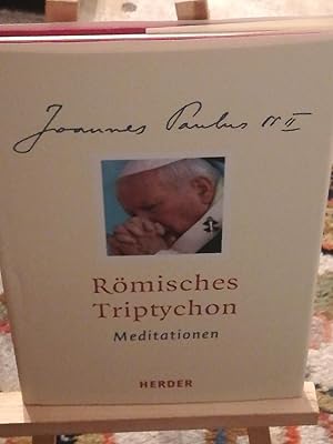 Bild des Verkufers fr Rmisches Triptychon, Meditationen zum Verkauf von Verlag Robert Richter