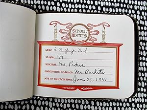 1941 BROOKLYN JUNIOR HIGH SCHOOL AUTOGRAPH BOOK - PS 149 East New York Junior High School