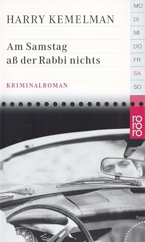 Bild des Verkufers fr Am Samstag a der Rabbi nichts zum Verkauf von Versandantiquariat Nussbaum