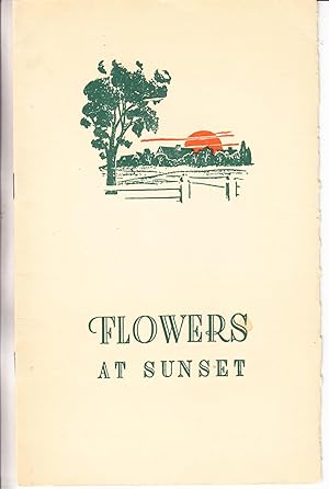 Flowers at Sunset