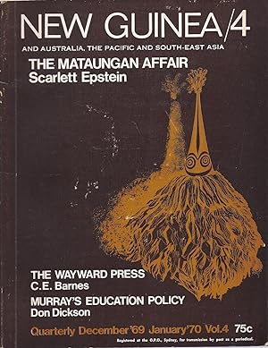 Seller image for New Guinea and Australia, The Pacific and Southeast Asia December '69 /January '70/4 Volume 4 Number 4 for sale by Charles Lewis Best Booksellers