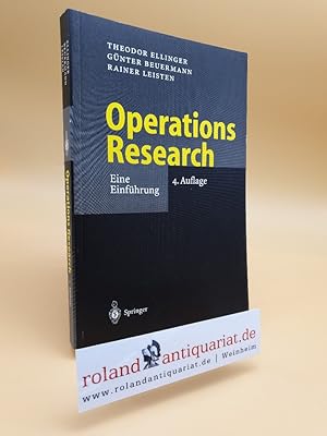 Operations Research: Eine Einführung