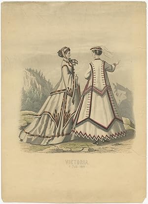 No. 6121 Antique Costume Print (1867)