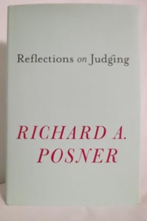 REFLECTIONS ON JUDGING (DJ protected by a clear, acid-free mylar cover)