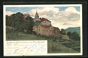 Ansichtskarte Gernsbach, Schloss Eberstein
