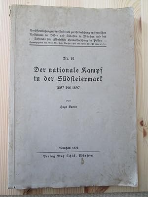 Der nationale Kampf in der Südsteiermark, 1867 bis 1897