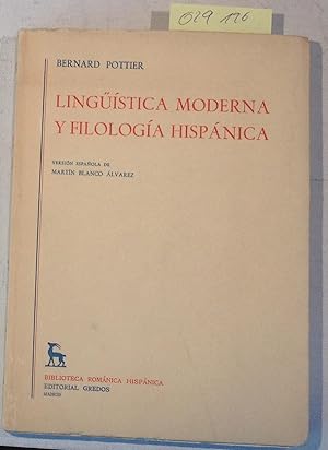 Linguistica Moderna Y Filologia Hispanica - Biblioteca Romanica Hispanica II. Estudios Y Ensayos,...