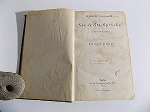 Kritische Grammatik der Sanskrita-Sprache [Sanskrit] in kürzerer Fassung. 2. Ausgabe.