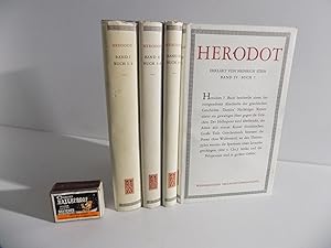 Herodotos erklärt von Heinrich Stein. Mit einer Stammtafel und 7 Karten. 1.- bis 4. Band (von ins...