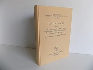 Bild des Verkufers fr Zur Entstehung und vergleichenden Typologie der Relativpronomina in den romanischen Sprachen. Mit besonderer Bercksichtigung des Substandards (= Beihefte zur Zeitschrift fr romanische Philologie, Band 246). zum Verkauf von Antiquariat Rolf Bulang