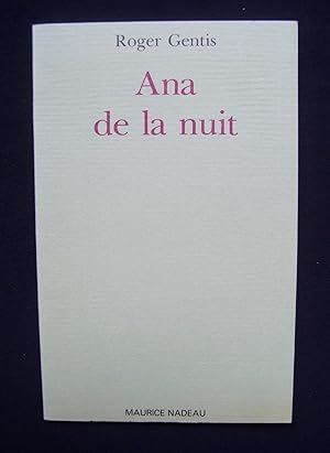 Ana de la nuit -