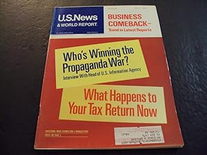 US News World Report May 1 1972 Business Comeback, Propaganda War