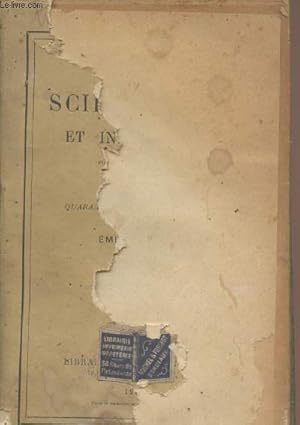 Imagen del vendedor de L'anne scientifique et industrielle - 48e anne (1904) a la venta por Le-Livre