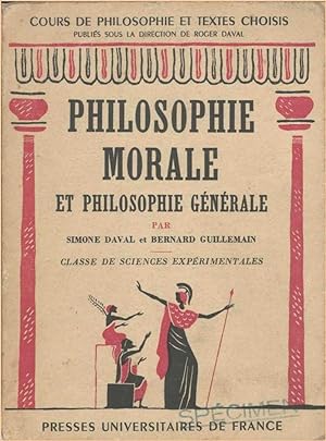 Philosophie morale et philosophie générale