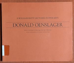 Seller image for Donald Oenslager (E. William Doty Lectures in Fine Arts, First Series: 1975) with a Catalogue of Drawings from his Collection "Four Centuries of Scenic Invention for sale by GuthrieBooks