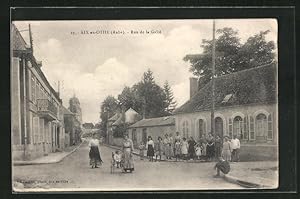 Carte postale Aix-en-Othe, Rue de la Gaite