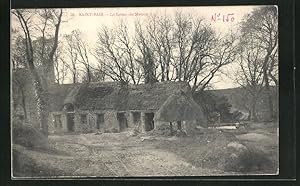 Carte postale Saint-Pair, la ferme du Manoir