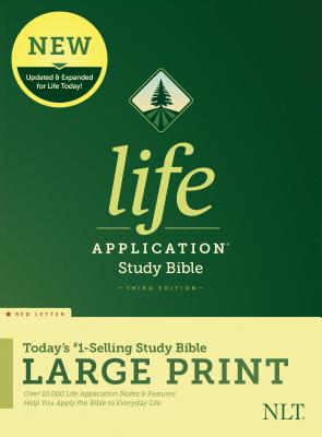 Bild des Verkufers fr NLT Life Application Study Bible, Third Edition, Large Print (Red Letter, Hardcover) (Hardback or Cased Book) zum Verkauf von BargainBookStores