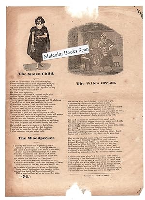 The Stolen Child, The Woodpecker & The Wifes Dream ( Broadsheet Ballad 1797 -1834 )