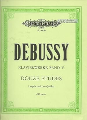 Debussy - Klavierwerke Band V - Douze Etudes