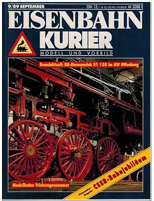 Seller image for Eisenbahn Kurier 9/89. Modell und Vorbild. Nr. 204. for sale by Dobben-Antiquariat Dr. Volker Wendt