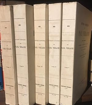 Oeuvres complètes de Paul Verlaine Texte définitif collationné sur les originaux et sur les premi...
