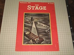 Seller image for Sept.1934 The Stage Magazine: Constantin Alajalov Cvr - Fifty Years of Operetta in America - Show Boat Nights - Summer Theatre Evening at Ogunquit - Regard the Fairy Tale for sale by rareviewbooks