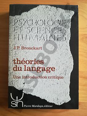 THéories du Langage. Une introduction critique